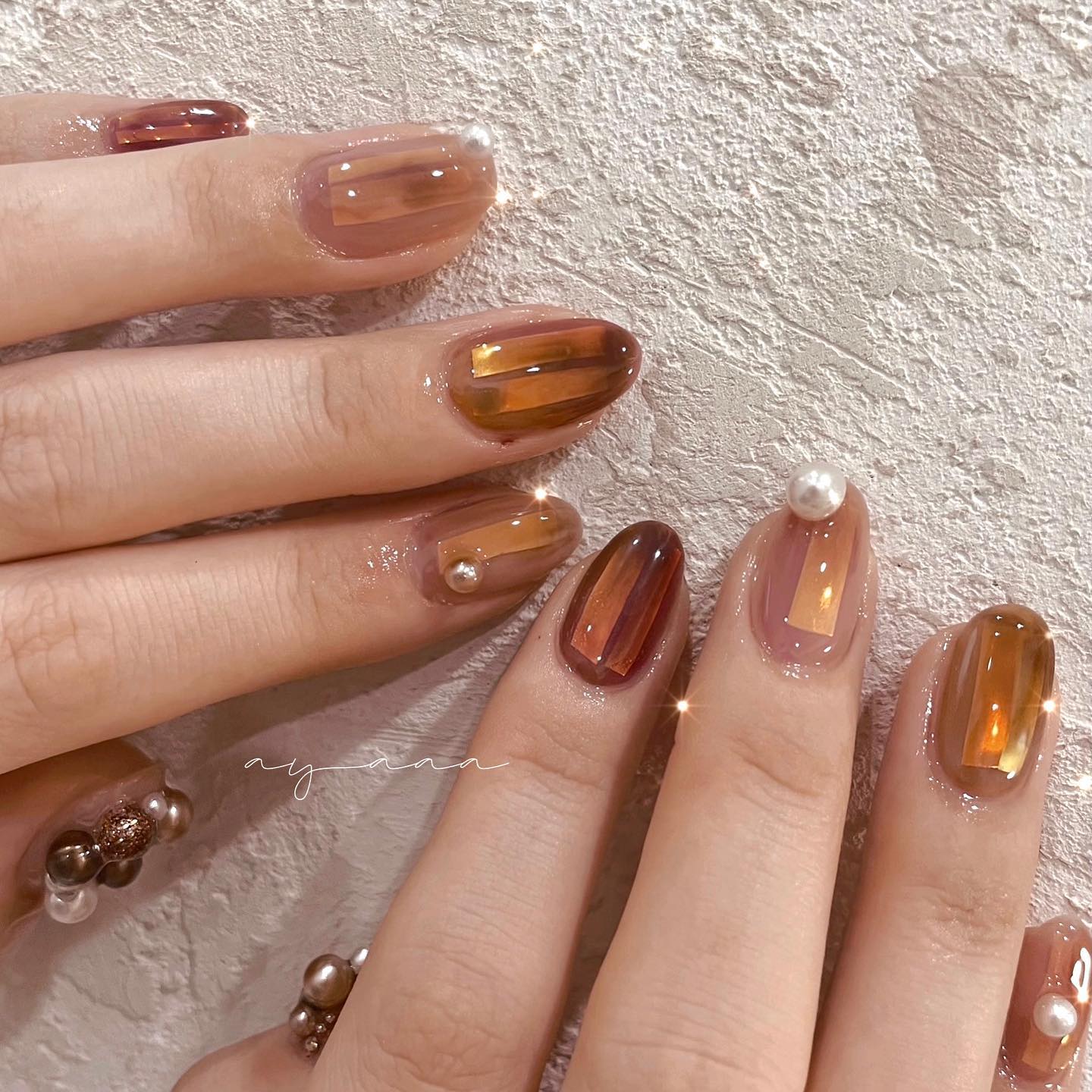 #クリスマスネイルのネイルデザイン