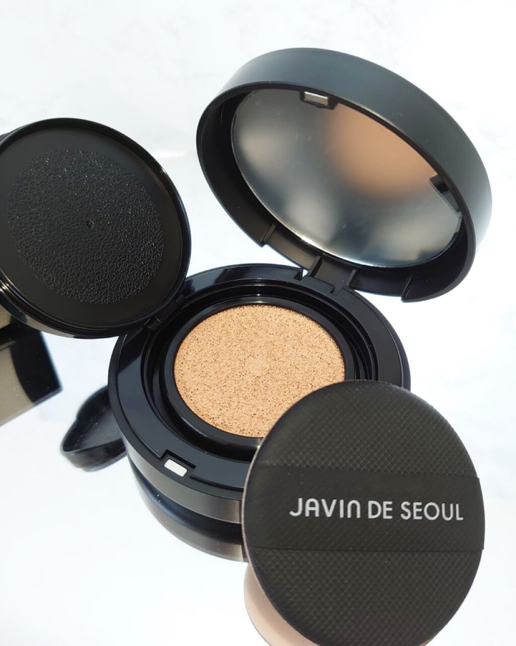 ジャビンドゥソウル ウインクファンデーションパクト/Javin De Seoul/クッションファンデーションを使ったクチコミ（3枚目）