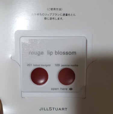 リップブロッサム/JILL STUART/口紅を使ったクチコミ（3枚目）