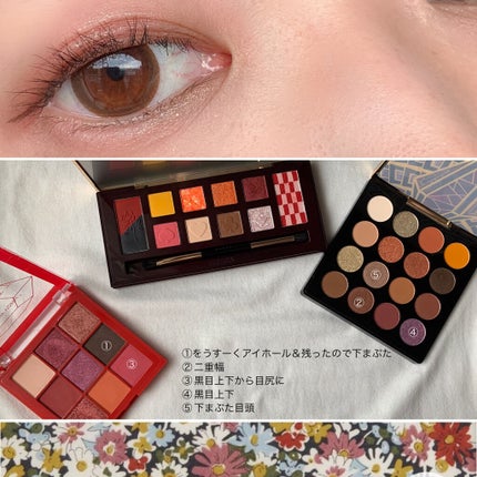 大英博物館 エジプトシリーズ アイシャドウパレット/ZEESEA/アイシャドウパレットを使ったクチコミ(2枚目)