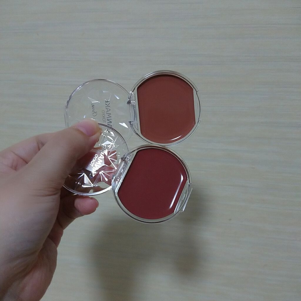 クリームチーク/キャンメイク/ジェル・クリームチークを使ったクチコミ（1枚目）