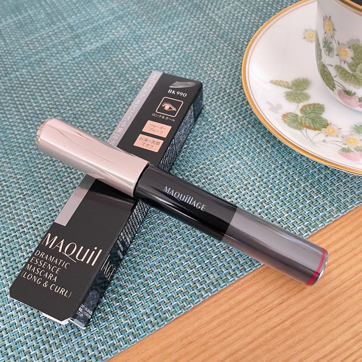 ドラマティックエッセンスマスカラ (ロング&カール)/マキアージュ/マスカラを使ったクチコミ(5枚目)