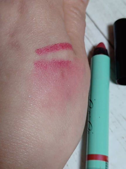 リップ&チーククレヨン/Body&Soul COSMETICS/ジェル・クリームチークを使ったクチコミ(2枚目)