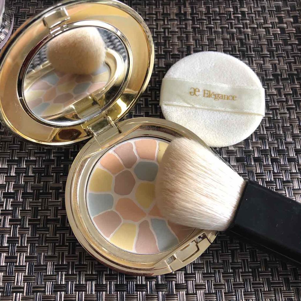 ラ プードル オートニュアンス/Elégance/プレストパウダーを使ったクチコミ（1枚目）