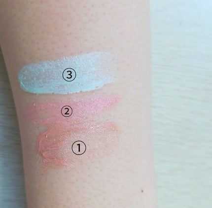 シャイニーグロウアイズD/DAISO/ジェル・クリームアイシャドウを使ったクチコミ(2枚目)