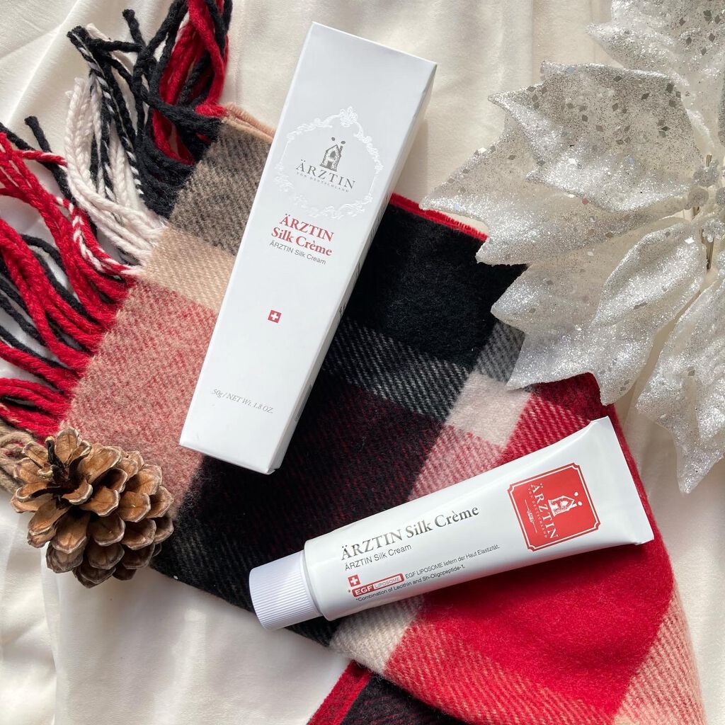 シルククリーム/エルツティン/美容液を使ったクチコミ（1枚目）