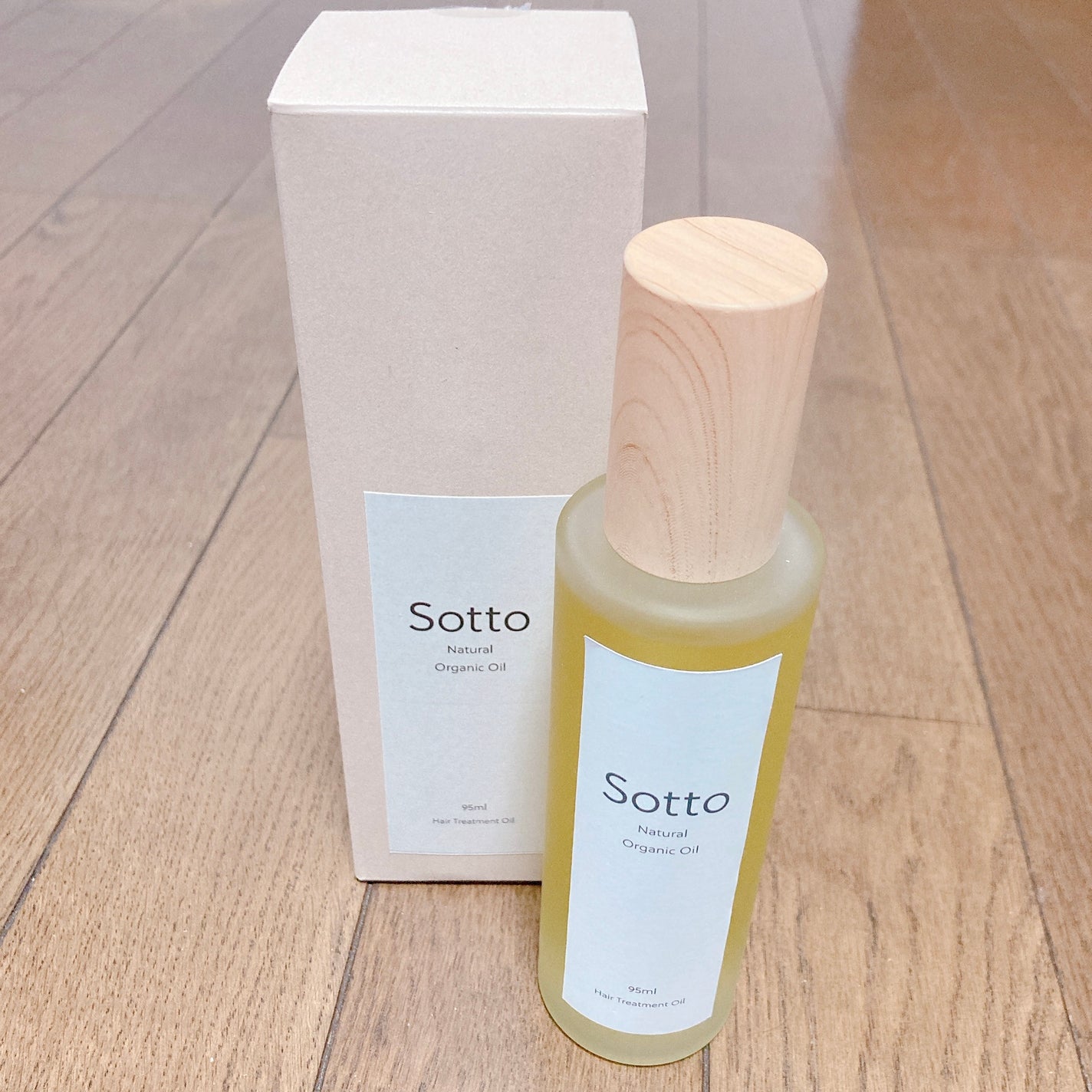 ナチュラルオーガニックヘアオイル 金木犀の香り/Sotto/ヘアオイルを使ったクチコミ(1枚目)