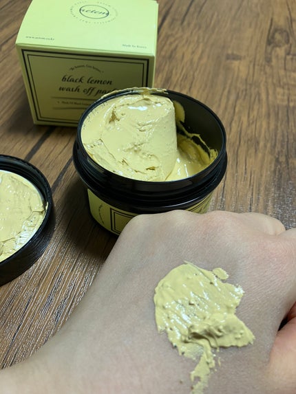 black lemon wash off pack/Aetem /洗い流すパック・マスクを使ったクチコミ(3枚目)