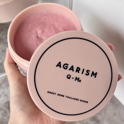 Q+Me スウィート ボム タラソ スクラブ/AGARISM/バスト・ヒップケアを使ったクチコミ(8枚目)