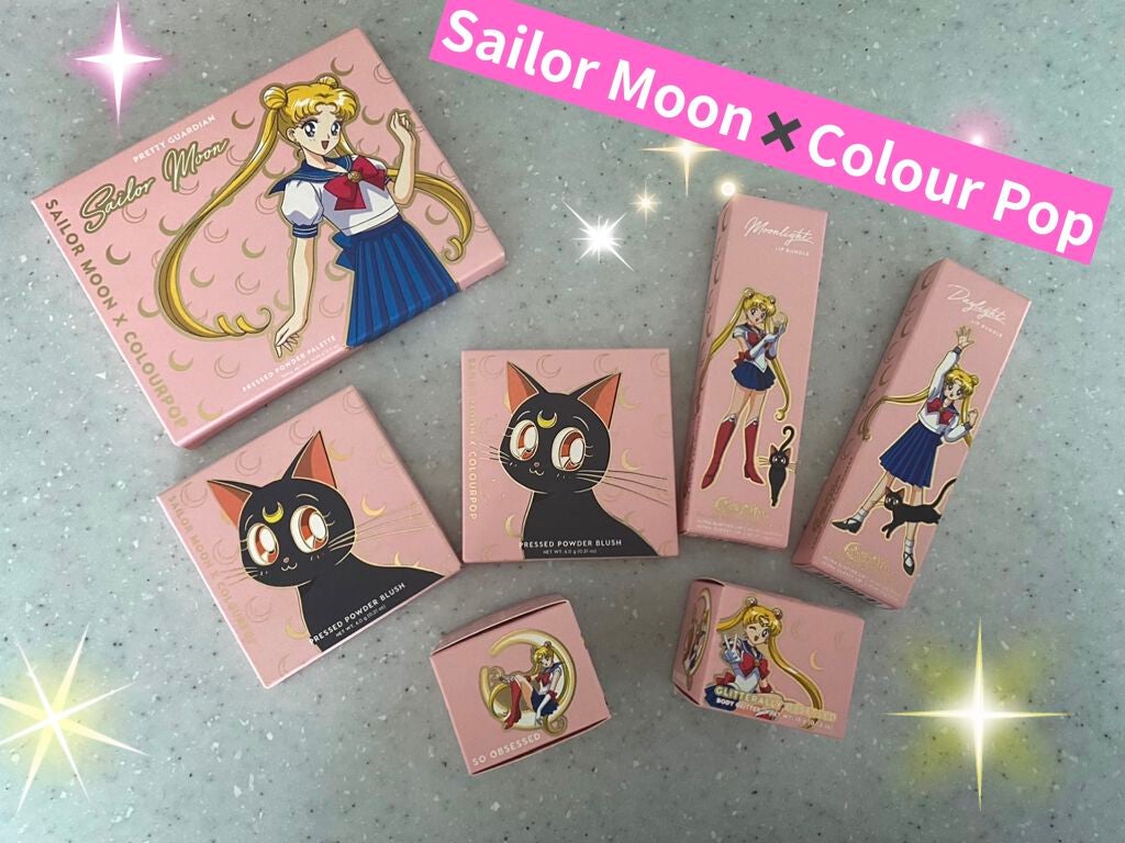 カラーポップ×セーラームーン/ColourPop/アイシャドウパレットを使ったクチコミ(1枚目)