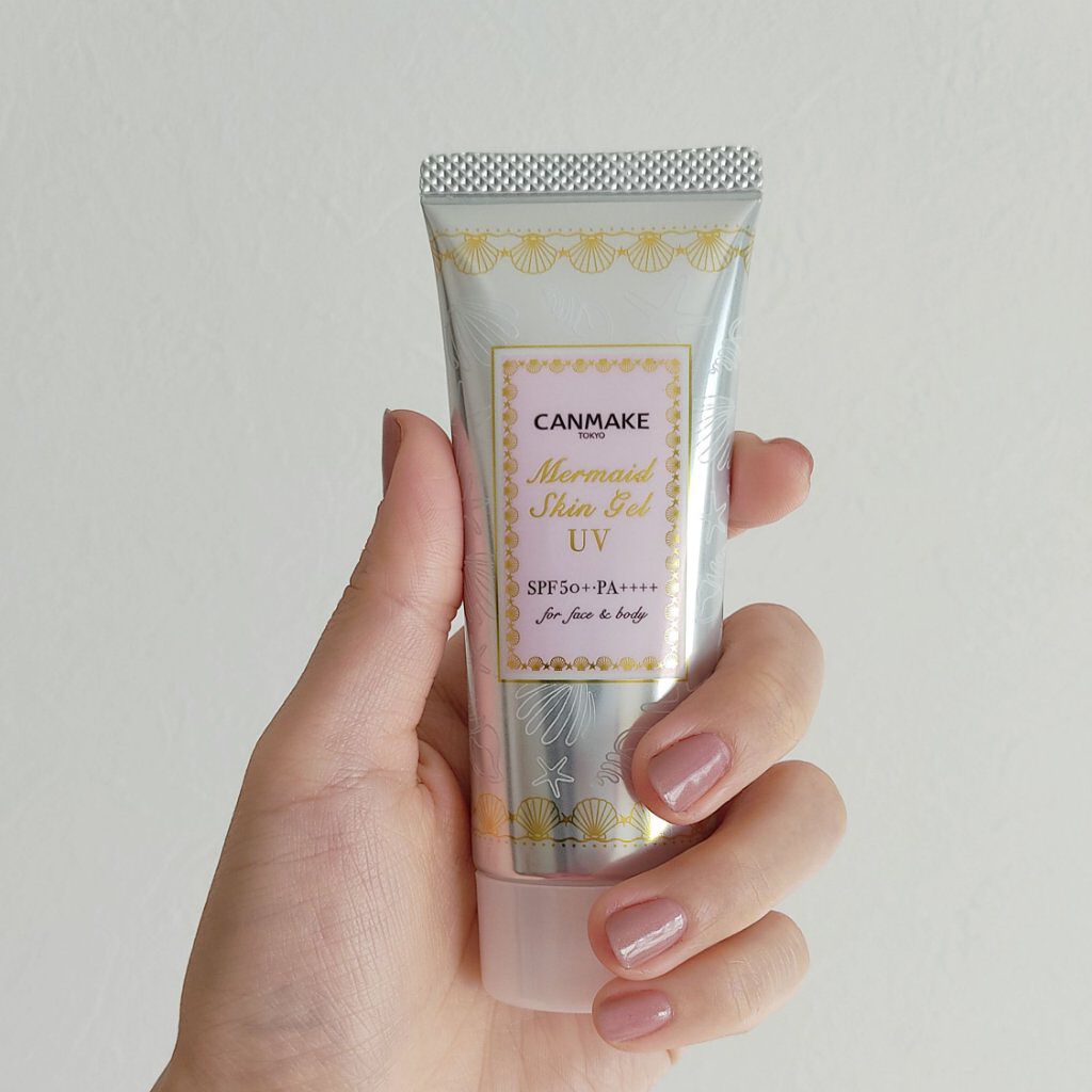マーメイドスキンジェルUV/キャンメイク/日焼け止めジェルを使ったクチコミ（1枚目）