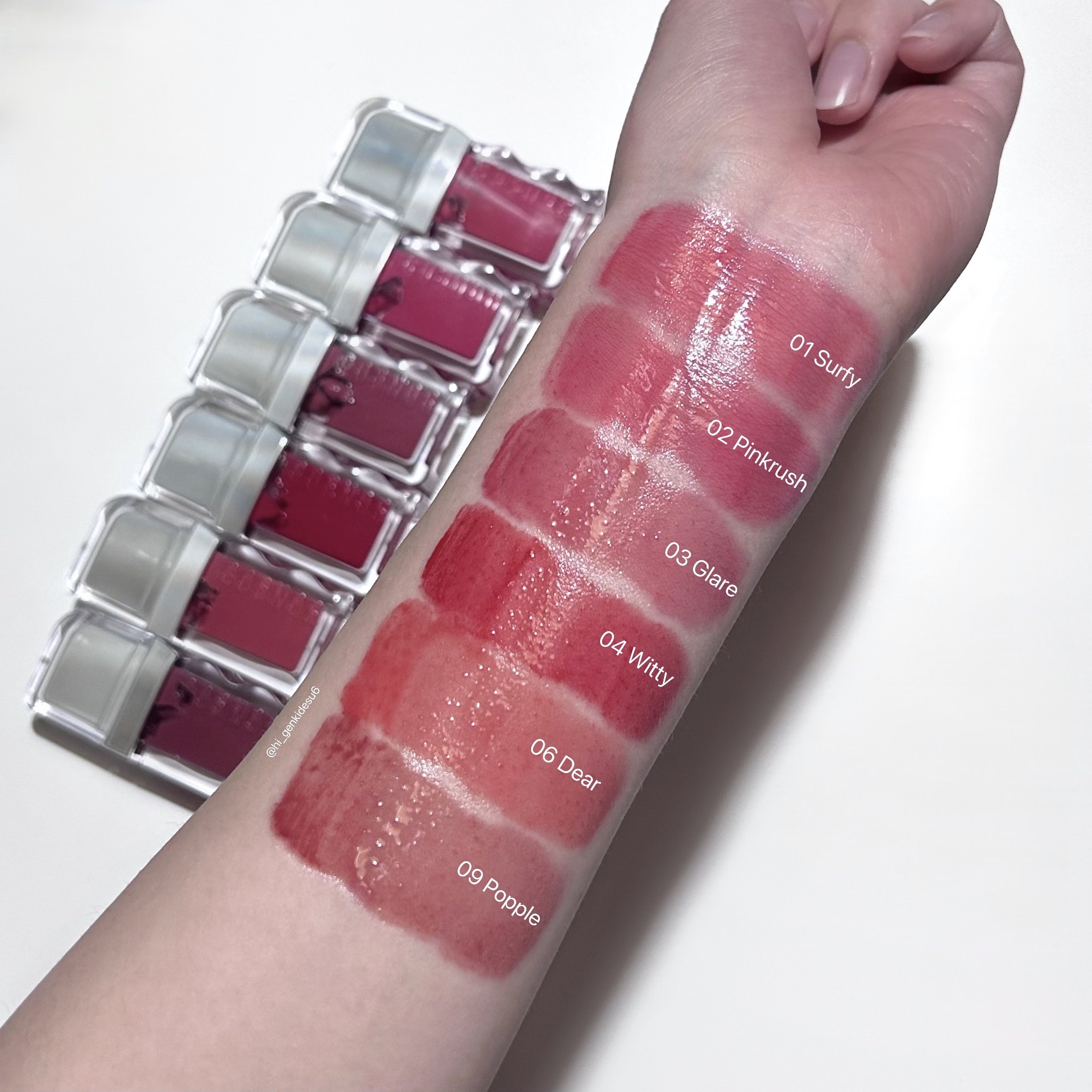 フローウェーブティント/COSNORI/リップティントを使ったクチコミ（2枚目）