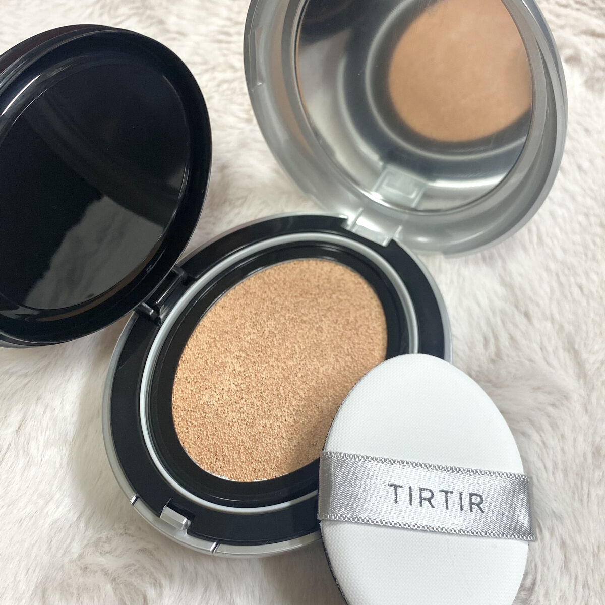 マスクフィットオーラクッション/TIRTIR(ティルティル)/クッションファンデーションを使ったクチコミ（2枚目）