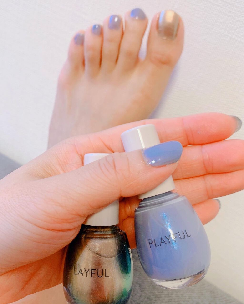 プレイフル アップデートネイル/PLAYFUL/オールインワンネイルを使ったクチコミ（2枚目）