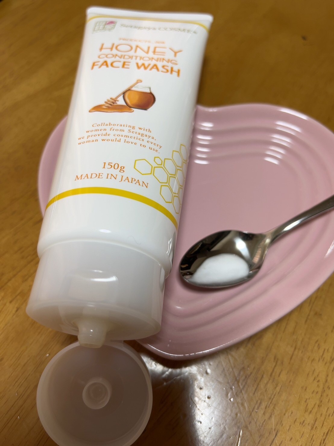 ハニーフェイスウォッシュ/世田谷コスメ/洗顔フォームを使ったクチコミ（2枚目）
