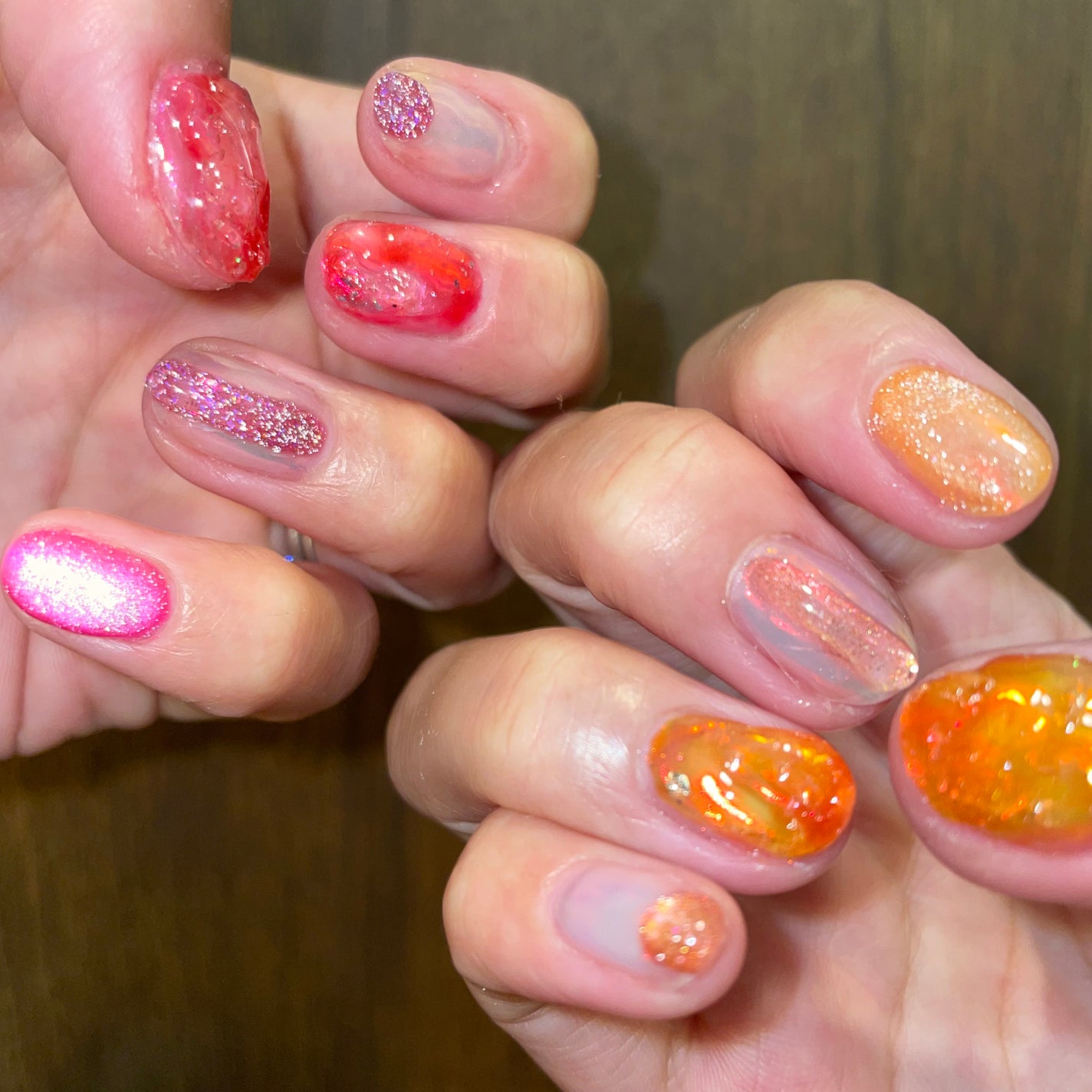 ノンワイプクリア キャンジェル ノンヒート/プリジェル/ジェルネイルを使ったクチコミ(4枚目)