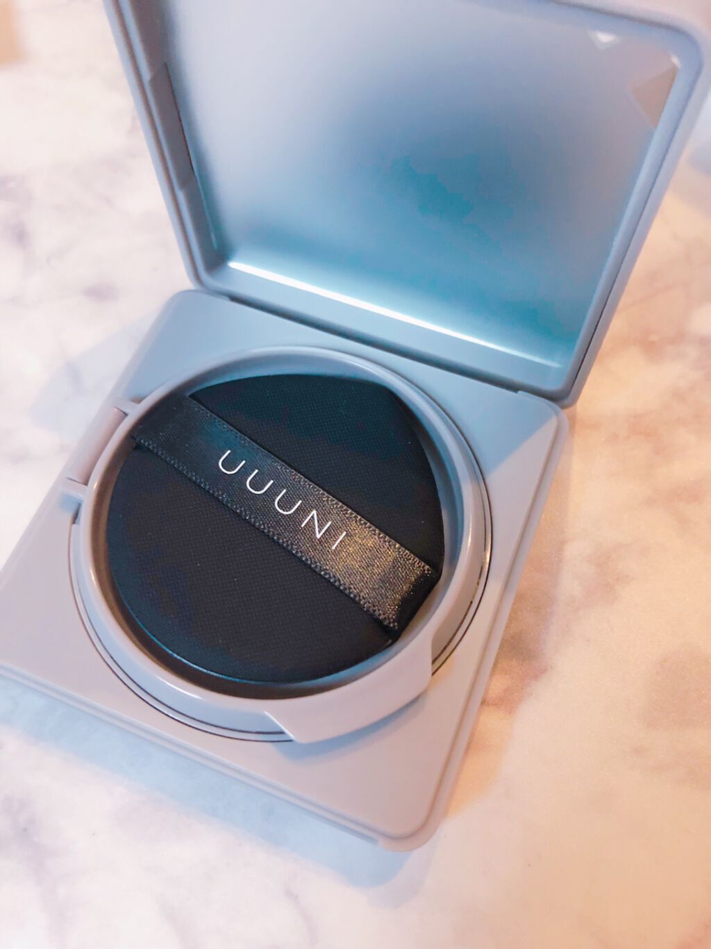 ブライトアップスキンファンデーション/UUUNI/クッションファンデーションを使ったクチコミ(2枚目)