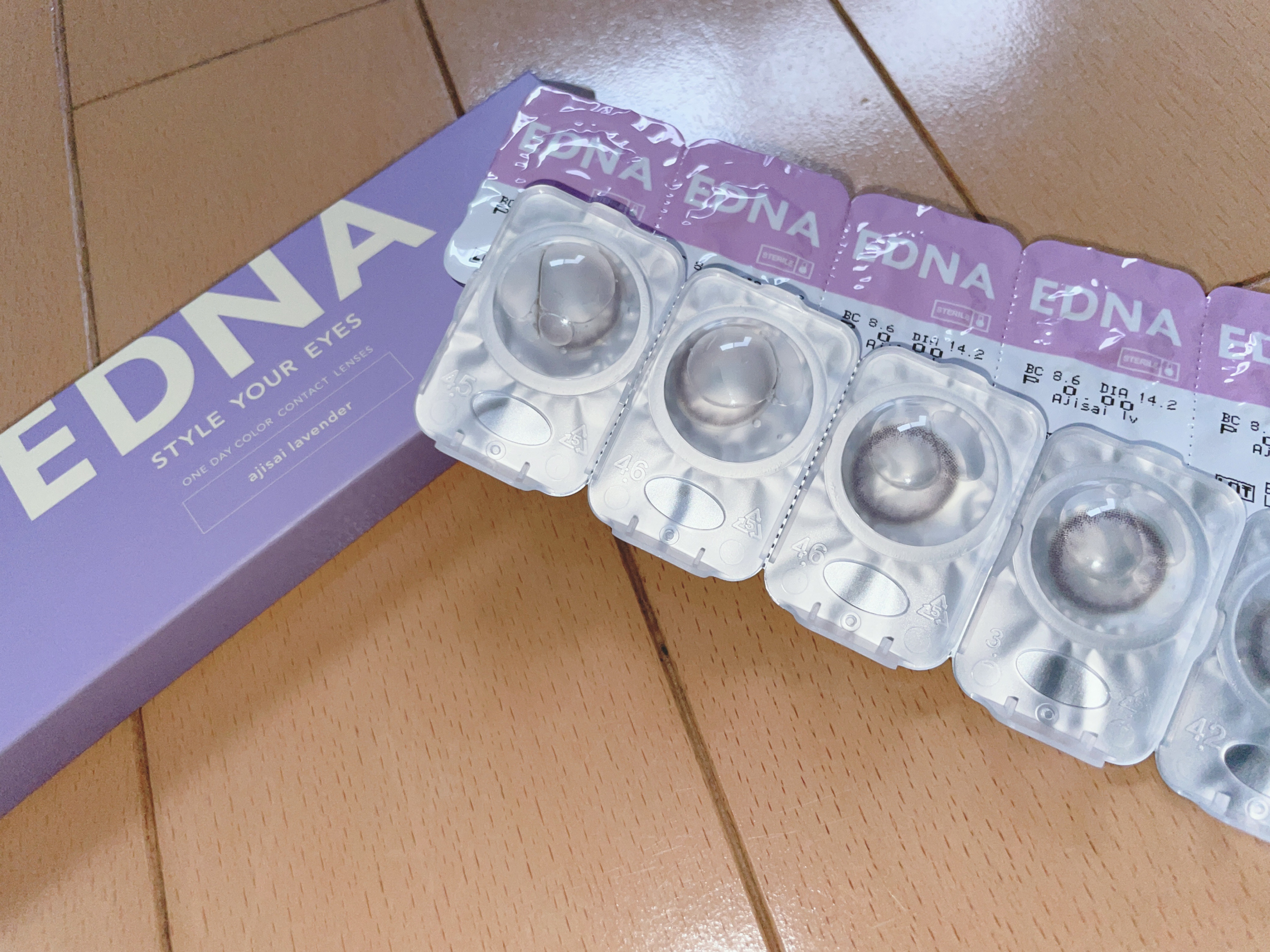 EDNA 1day/EDNA/ワンデー（１DAY）カラコンを使ったクチコミ（1枚目）