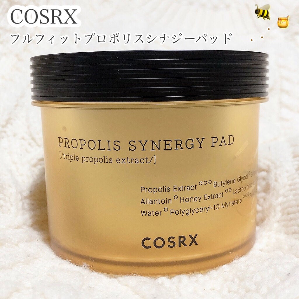 フルフィットプロポリスシナジーパッド/COSRX/トナーパッドを使ったクチコミ(1枚目)