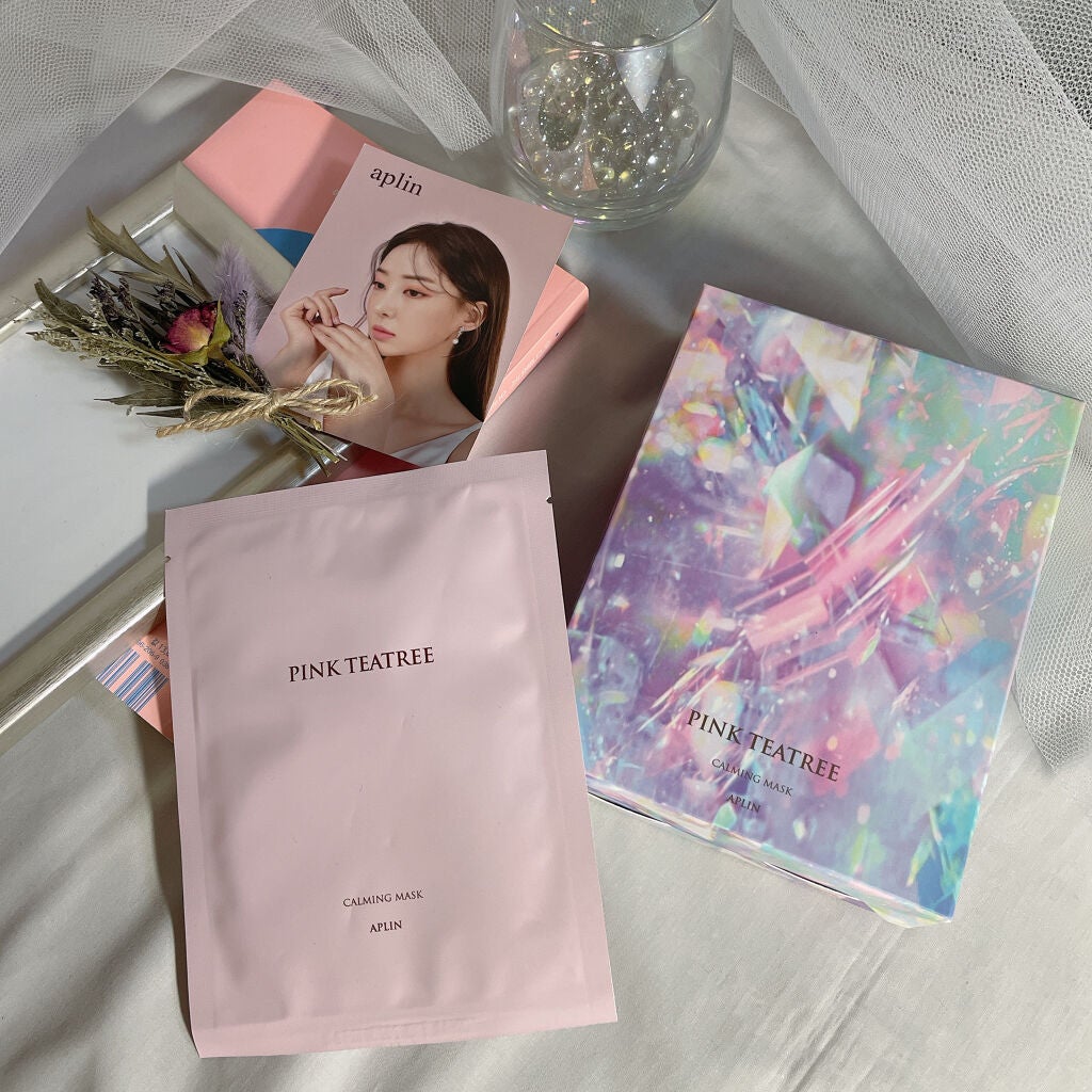 ピンクティーツリーマスクパック/APLIN/シートマスク・パックを使ったクチコミ(2枚目)
