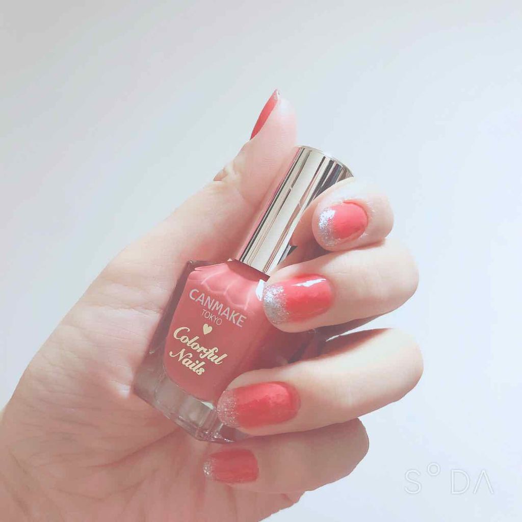 カラフルネイルズ/キャンメイク/マニキュアを使ったクチコミ（1枚目）