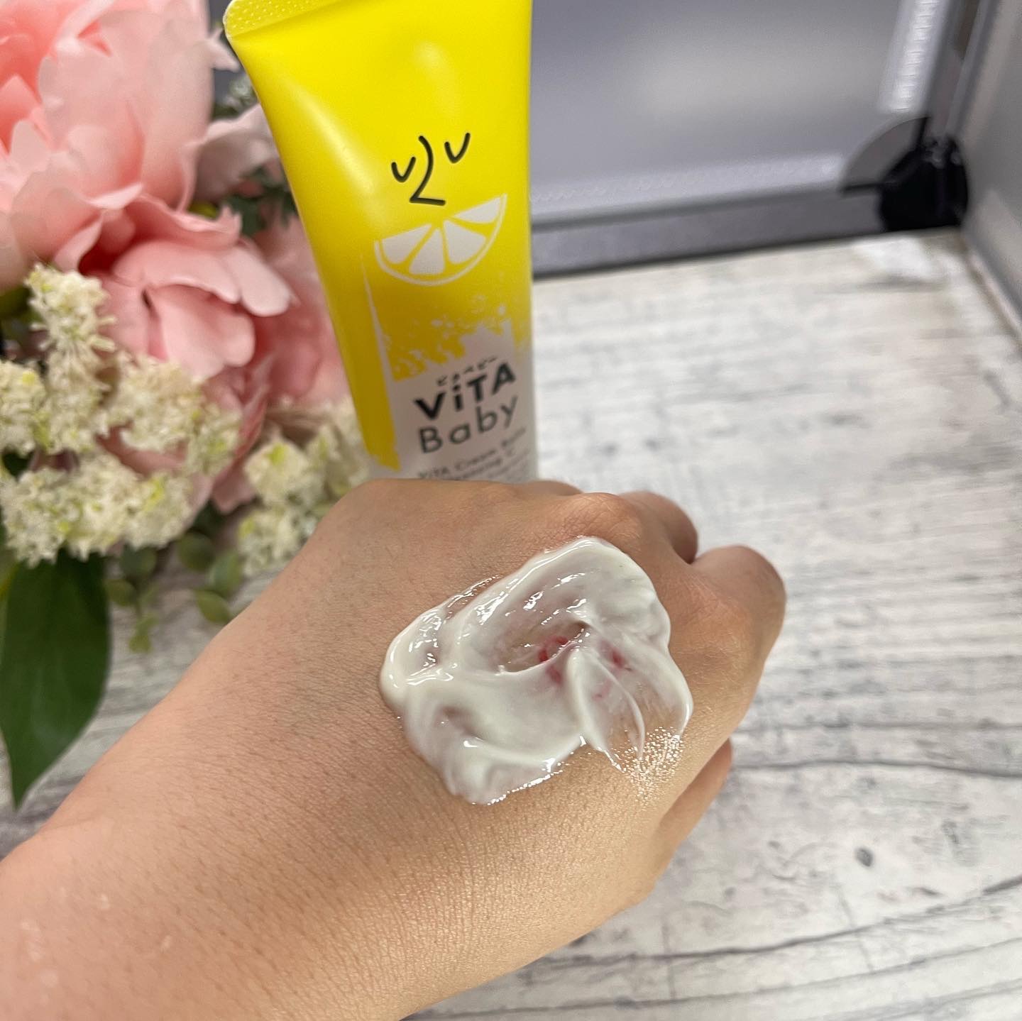 ViTAクリームバームクレンジングC/ViTABaby/クレンジングバームを使ったクチコミ（3枚目）