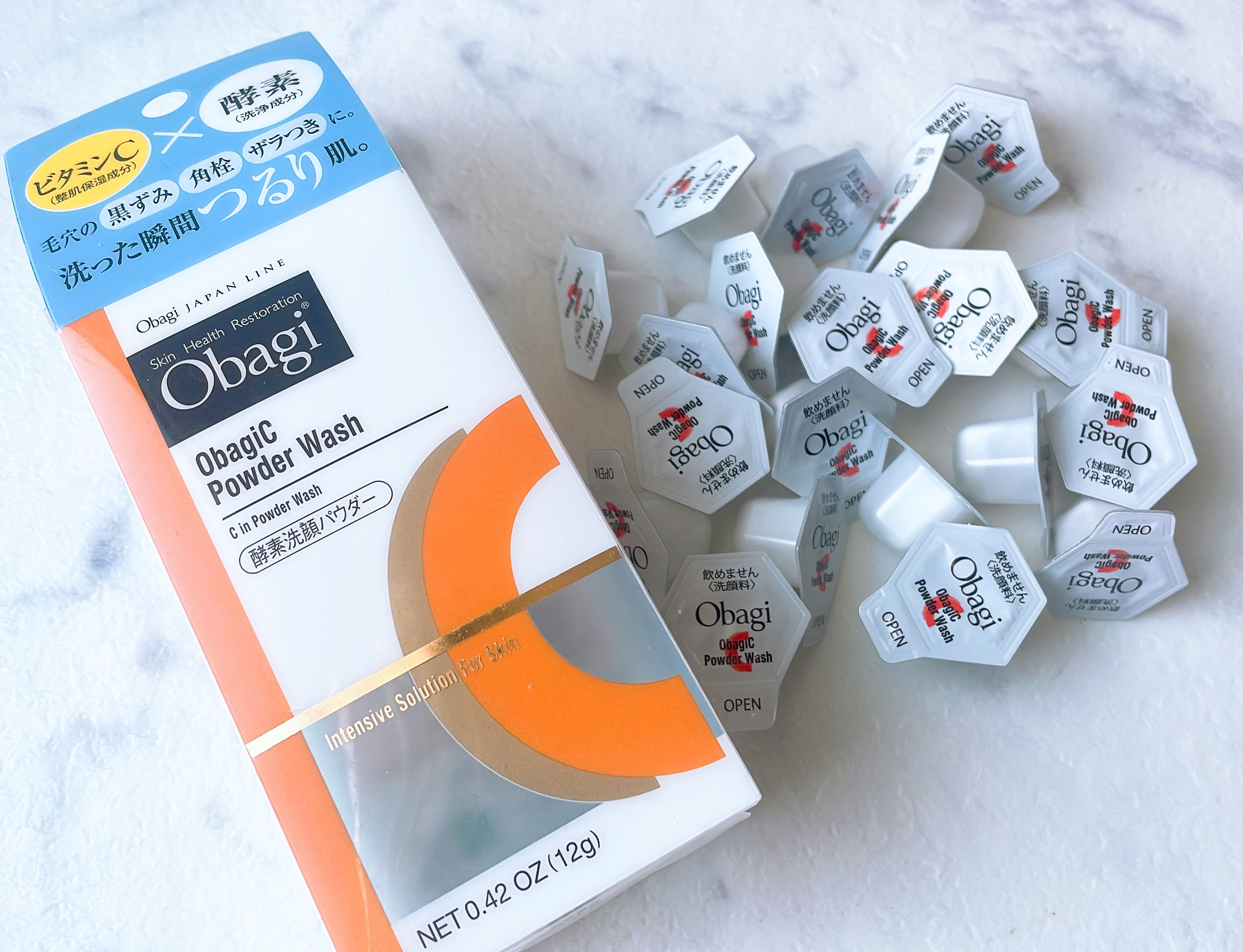 オバジC 酵素洗顔パウダー/オバジ/洗顔パウダーを使ったクチコミ（1枚目）