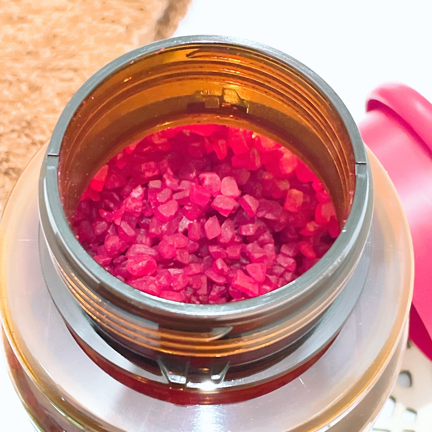 Ayur Time（アーユルタイム） フランキンセンス＆サンダルウッドの香り 720g/アーユルタイム/無機塩系入浴剤を使ったクチコミ（3枚目）