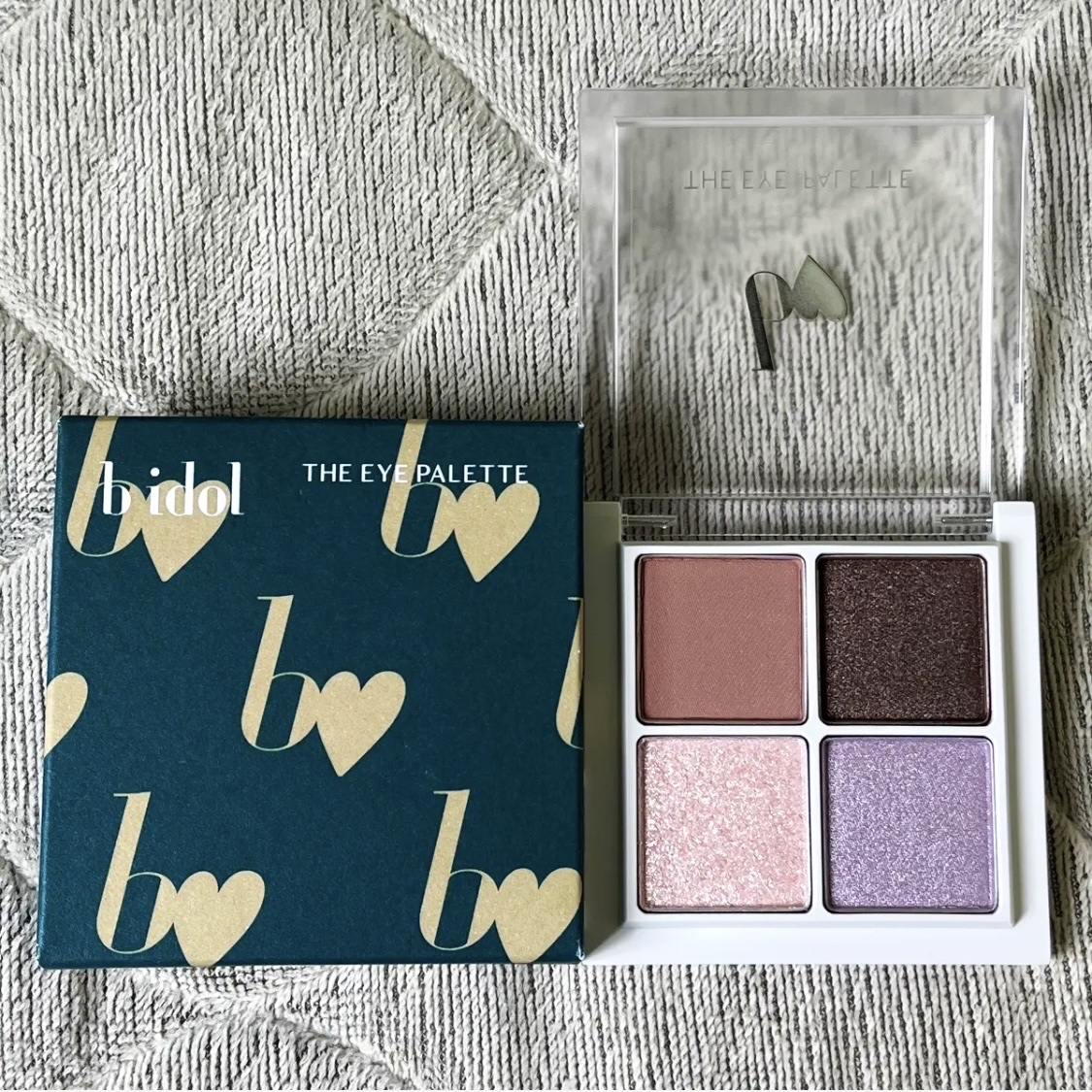 THE アイパレR 102 希望のグレージュ【新】/b idol/アイシャドウパレットを使ったクチコミ（3枚目）