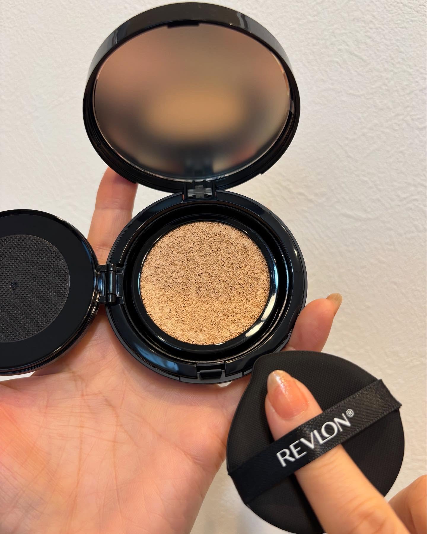 レブロン カラーステイ ロングウェア UV クッション ファンデーション/REVLON/クッションファンデーションを使ったクチコミ（3枚目）