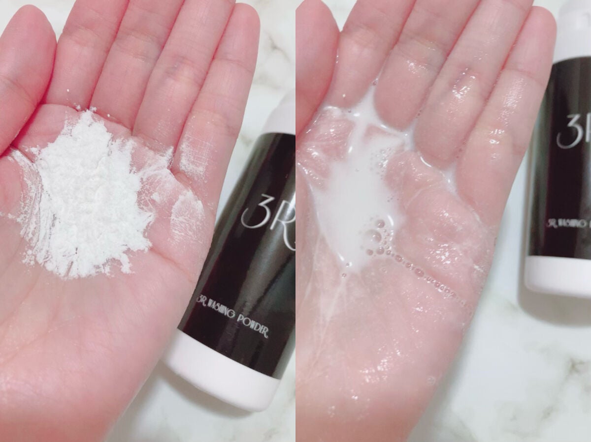 洗顔パウダー/3R/洗顔パウダーを使ったクチコミ(3枚目)