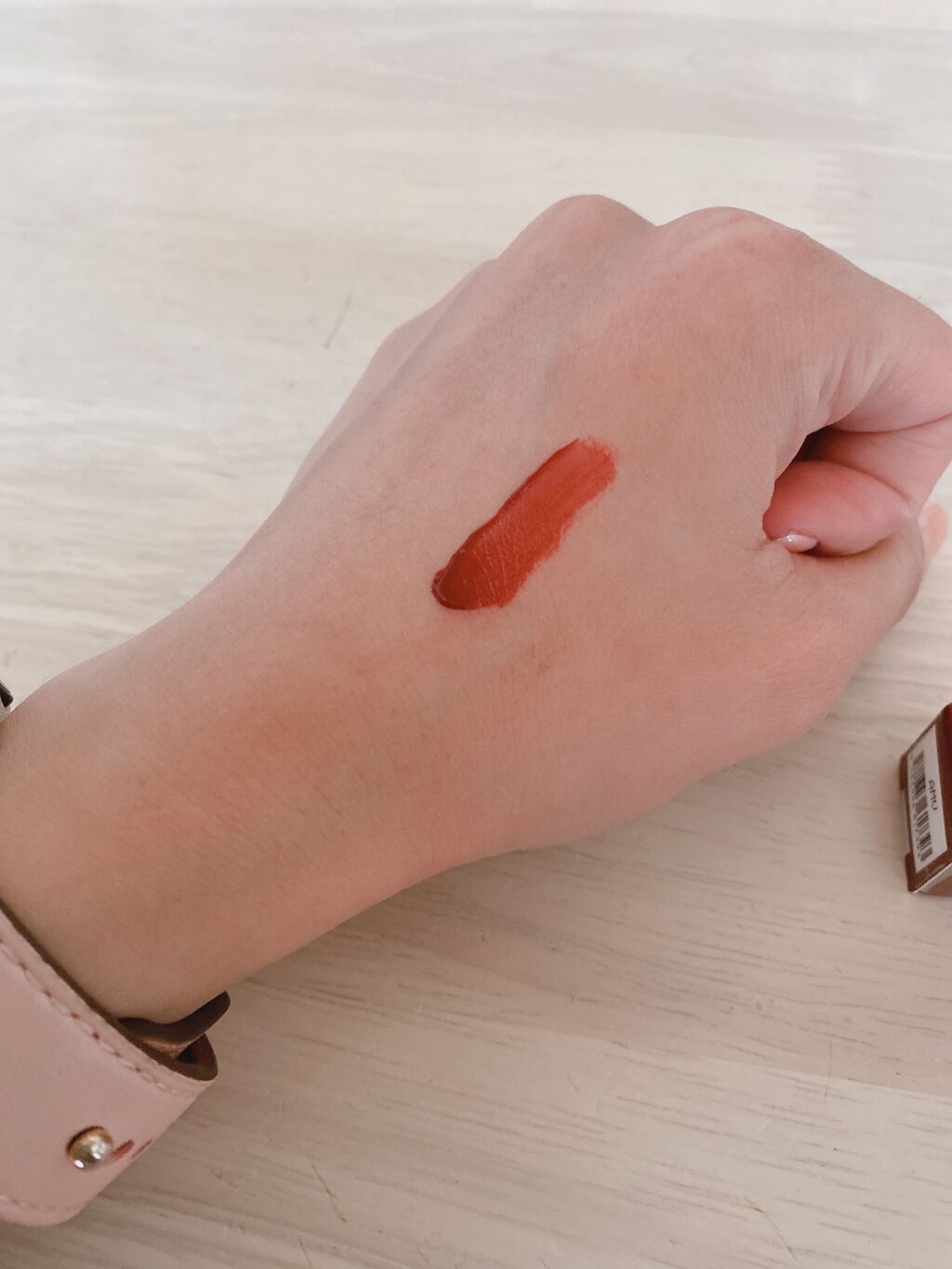 ジューシーラスティングティント/rom&nd/リップティントを使ったクチコミ（3枚目）