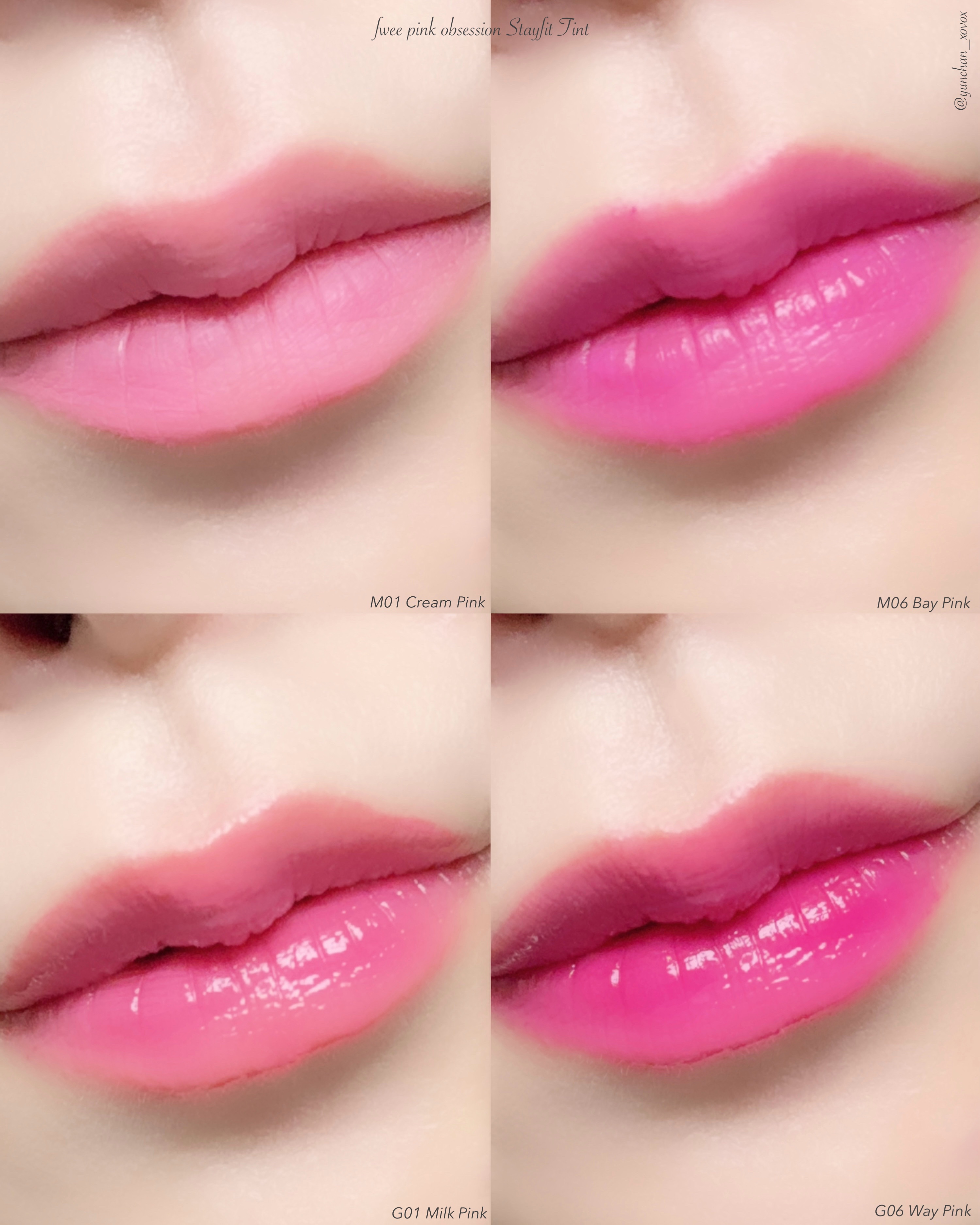 2024年冬新作リップティント】フィー ピンクオブセッションステイ