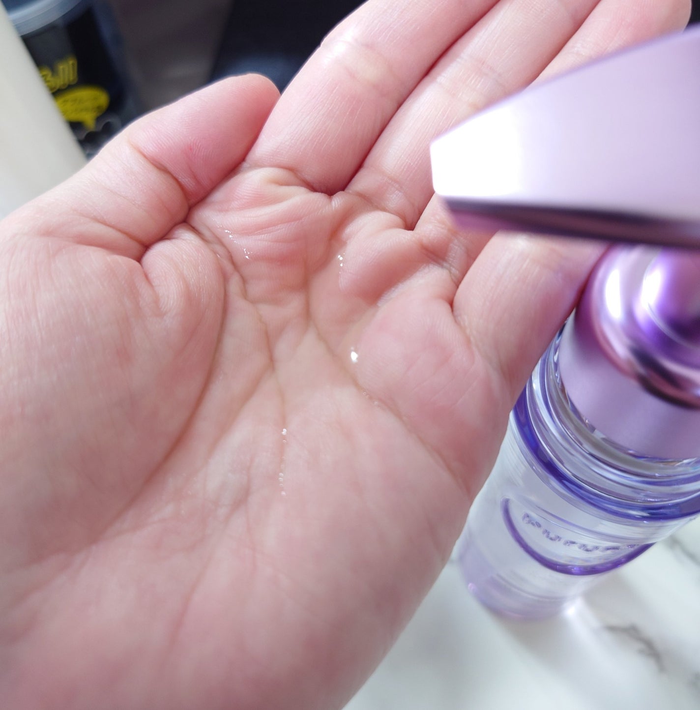 プルント リライト美容液ヘアミルク/Purunt./ヘアミルクを使ったクチコミ(2枚目)