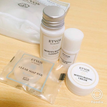 エトヴォス モイスチャーライン トラベルセットのクチコミ「この春、光線過敏症といわれた肌の持ち主です。
肌の炎症を良くするためにお試しで買った感じで.....」(2枚目)