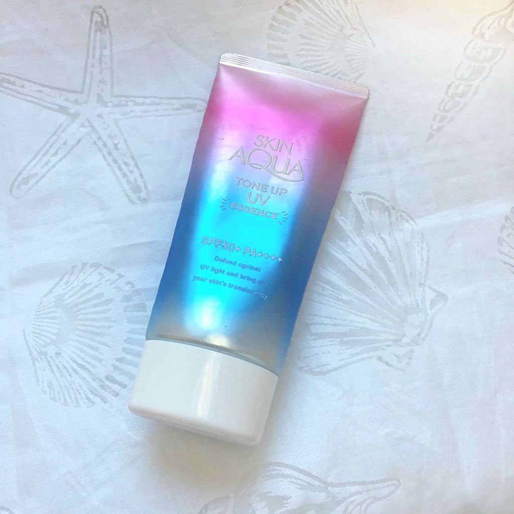 スキンアクア トーンアップUVエッセンス/スキンアクア/日焼け止めクリームを使ったクチコミ（1枚目）