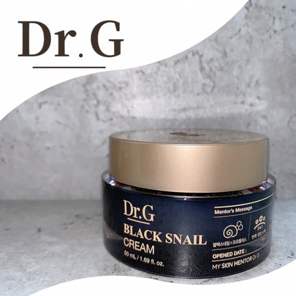 ブラックスネイル クリーム/Dr.G/フェイスクリームを使ったクチコミ(1枚目)