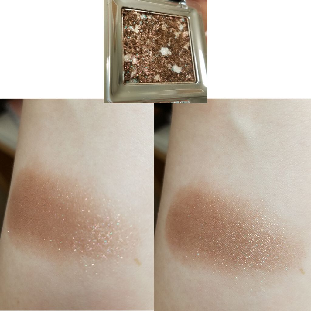 グリッタープリズム シャドウ/MISSHA/グリッターを使ったクチコミ（3枚目）