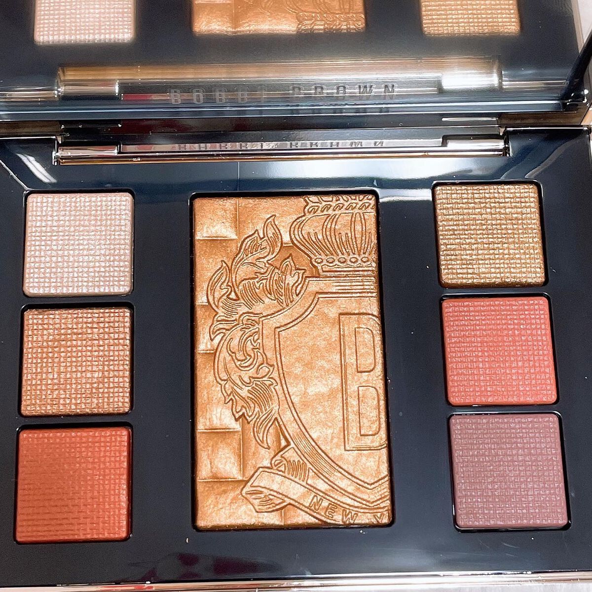 リュクス アイ & チーク パレット コパーグロウ/BOBBI BROWN/アイシャドウパレットを使ったクチコミ（3枚目）