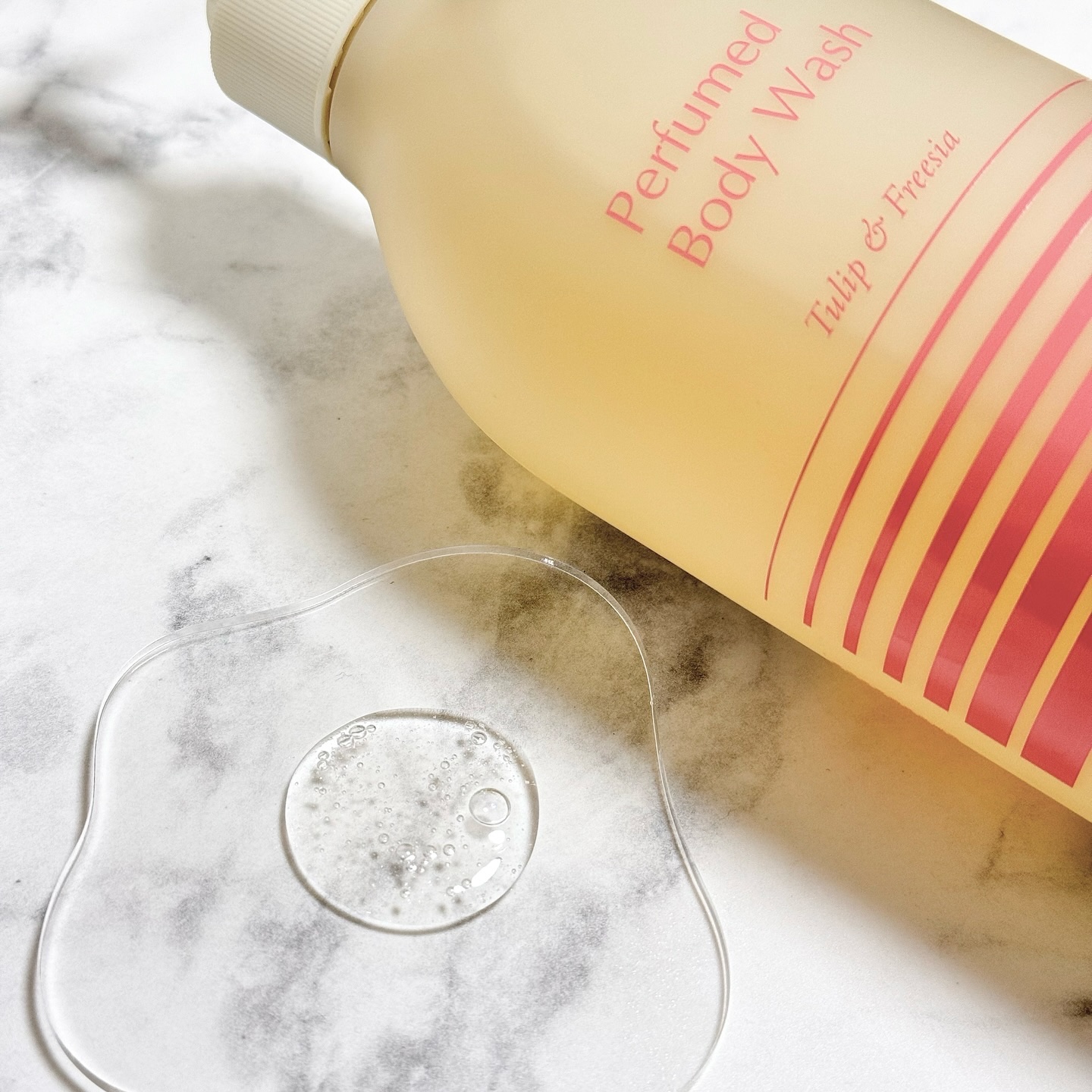 パフューム ボディウォッシュ チューリップ&フリージア/LAVOIR/ボディソープを使ったクチコミ（2枚目）