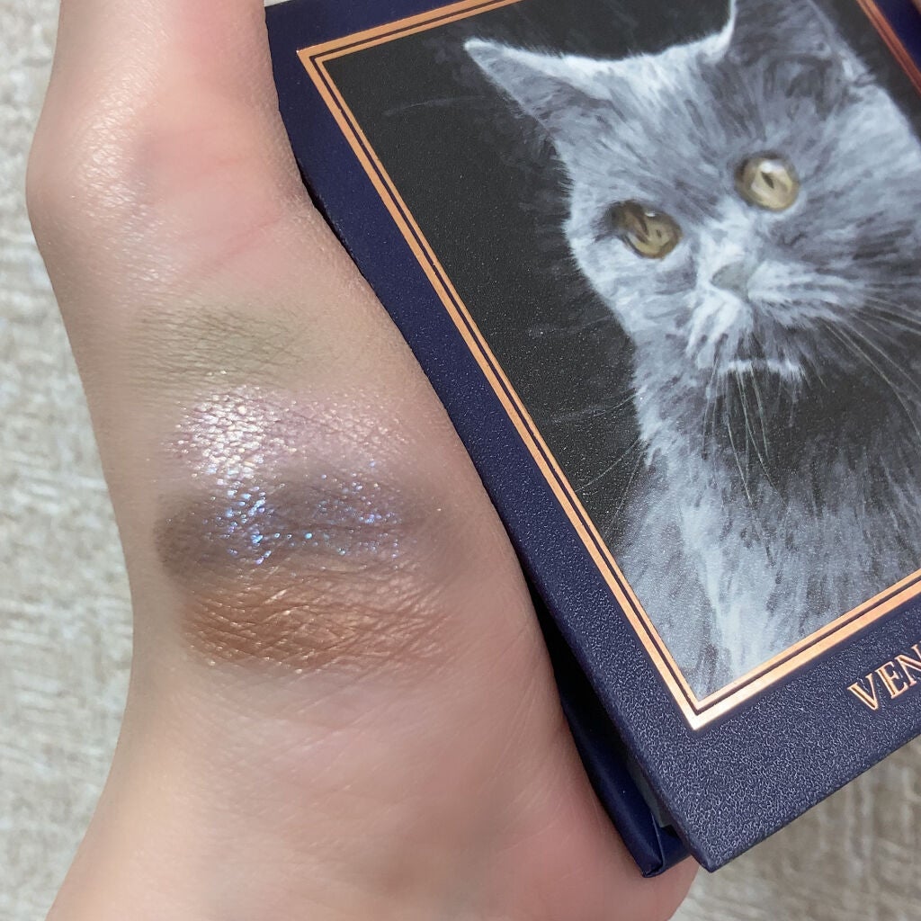 Venus Marble アイシャドウキャットシリーズ/Venus Marble/アイシャドウパレットを使ったクチコミ(4枚目)