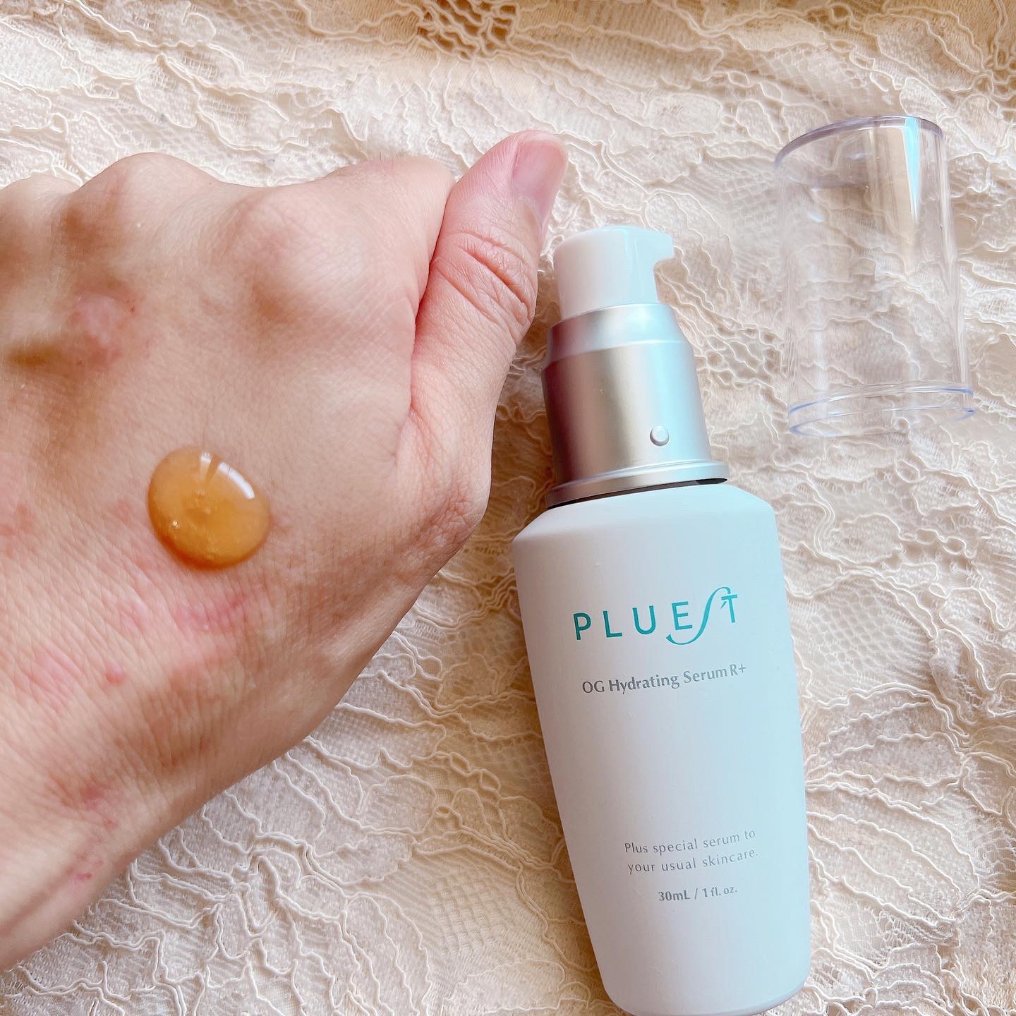 OG Hydrating Serum R+（OGハイドレーティングセラムRプラス）/PLUEST/美容液を使ったクチコミ（3枚目）