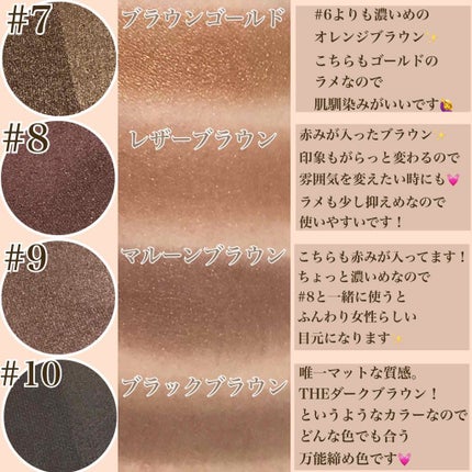 ミリコアイシャドウ/ビューティーワールド/単色アイシャドウを使ったクチコミ(4枚目)