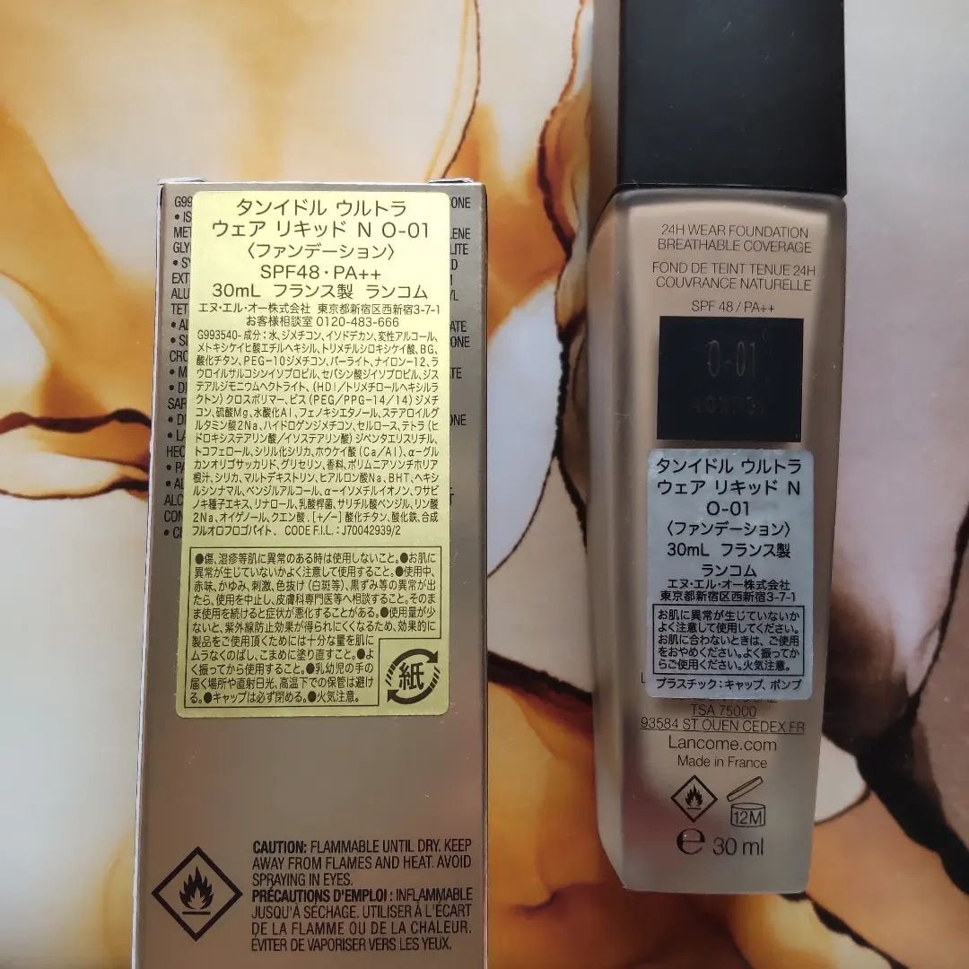 タンイドル ウルトラ ウェア リキッド N/LANCOME/リキッドファンデーションを使ったクチコミ(2枚目)
