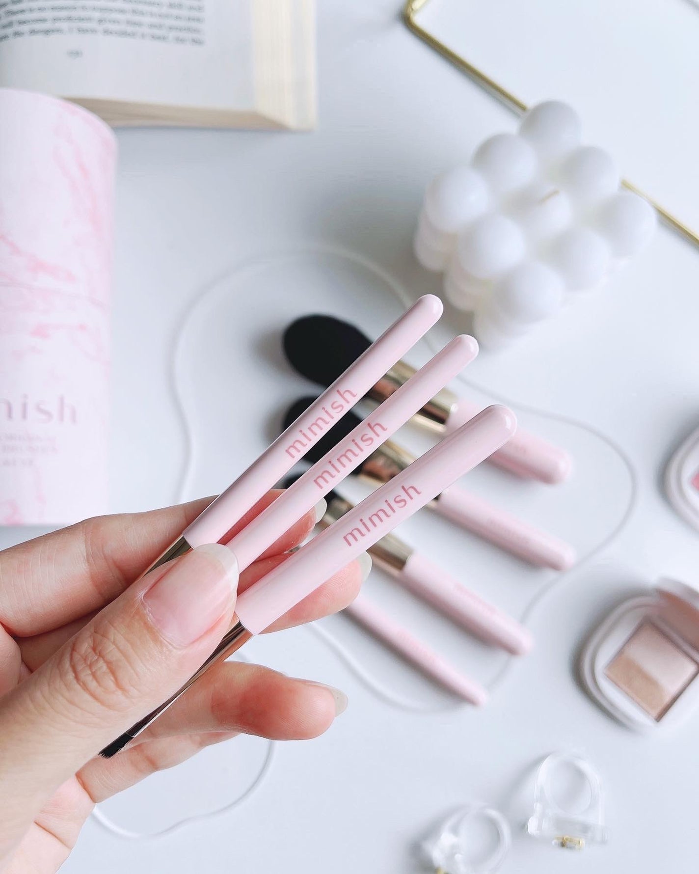 メイクブラシセット/mimish/その他キットセットを使ったクチコミ(3枚目)