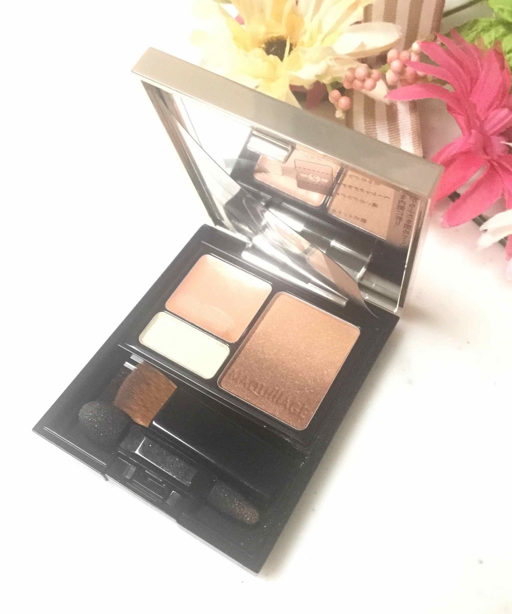 ドラマティックスタイリングアイズS/マキアージュ/アイシャドウパレットを使ったクチコミ(2枚目)