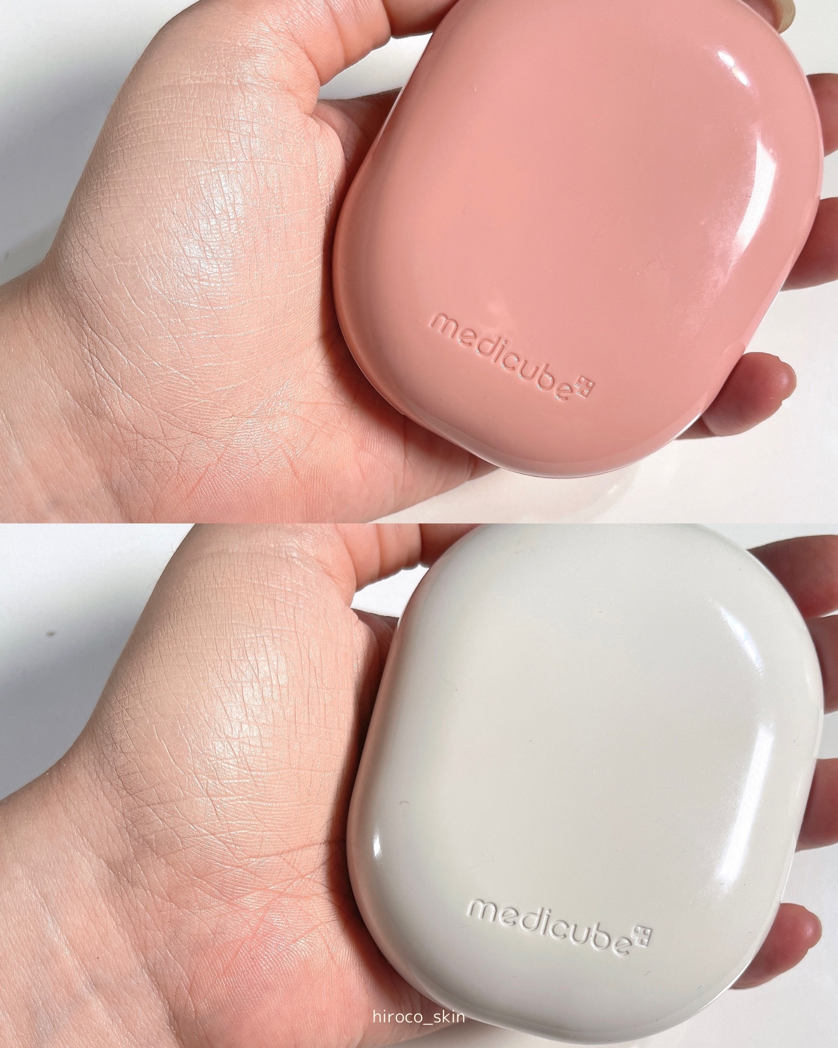 プロ グルタチオン グロウクッションファンデーション/MEDICUBE/クッションファンデーションを使ったクチコミ（3枚目）