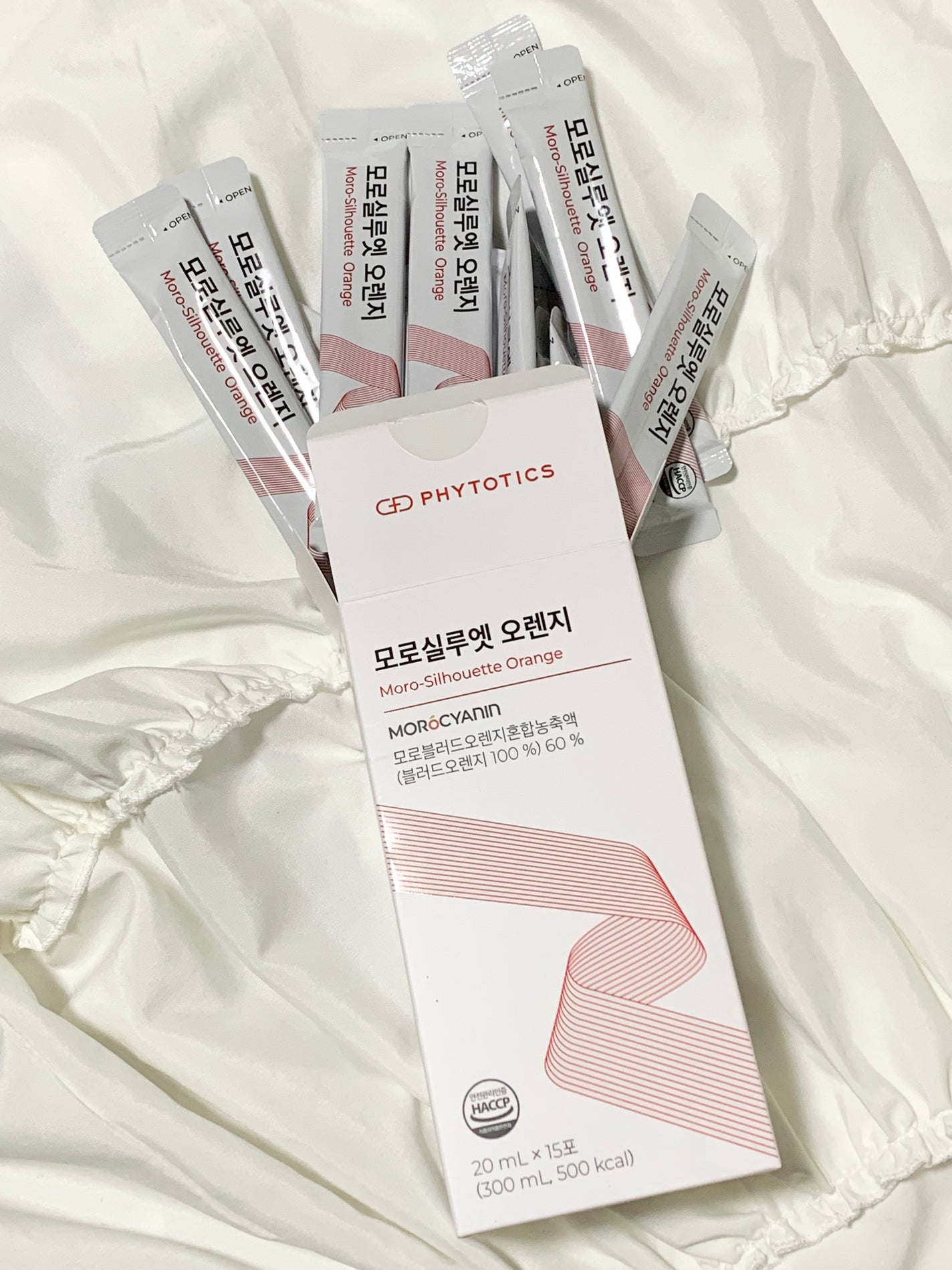 モロシルエットオレンジ/PHYTOTICS/美容ドリンクを使ったクチコミ(3枚目)