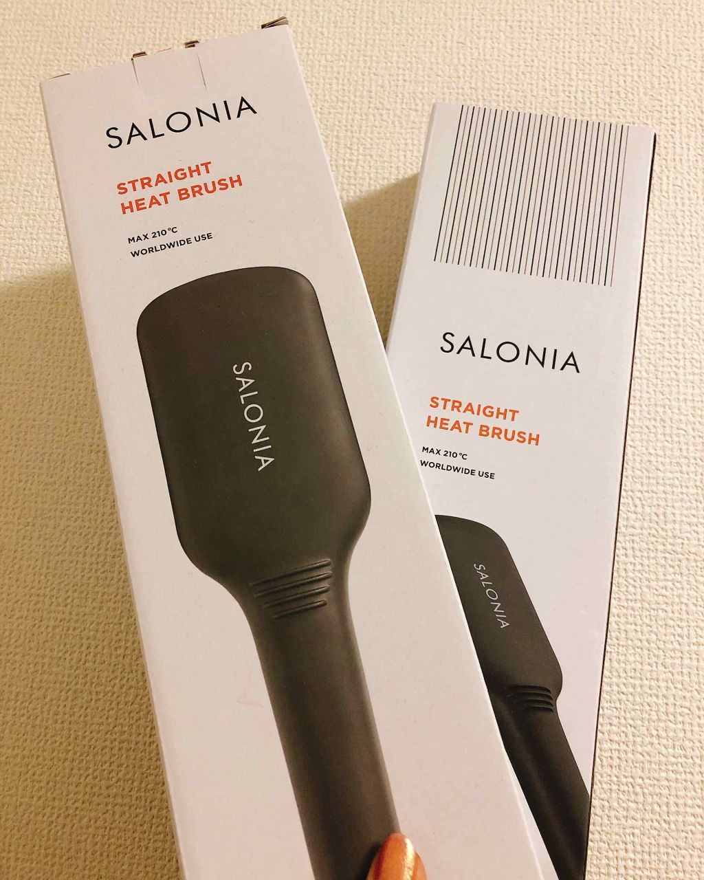 SALONIA ストレートヒートブラシ/SALONIA/ヒートブラシを使ったクチコミ(3枚目)