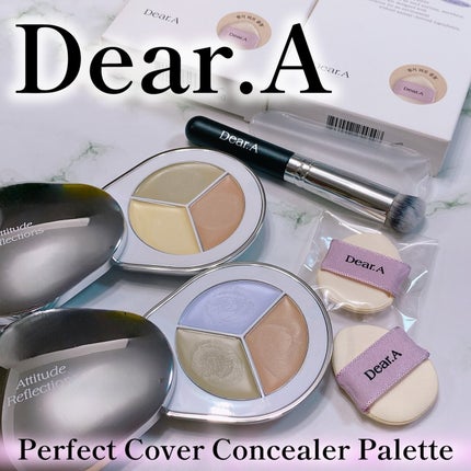 パーフェクトカバー コンシーラーパレット/Dear.A/パレットコンシーラーを使ったクチコミ(1枚目)